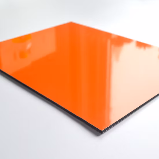 4mm Wall Cladding LDPE Unbroken Core Aluminum Composite Panel