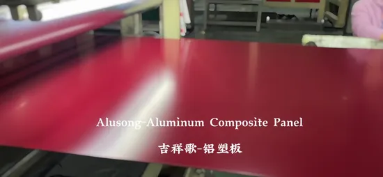 6mm Exterior Wall Cladding LDPE Core Aluminum Composite Panel