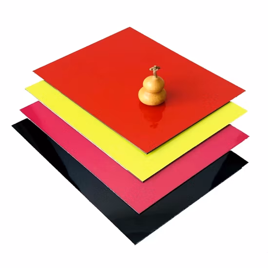 6mm Exterior Wall Cladding LDPE Core Aluminum Composite Panel