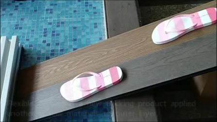 Mexytech Synthetic Decking Flooring Outdoor Coextrusion Plastic Composite Wood Panel