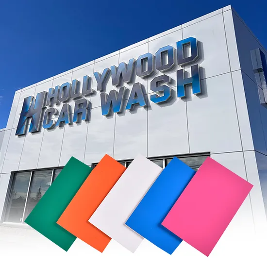 PE PVDF FEVE Coating Building Material Aluminum Composite Panel