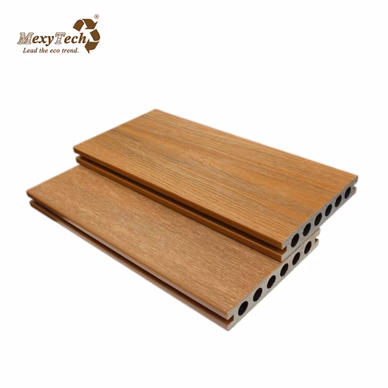 Mexytech Synthetic Decking Flooring Outdoor Coextrusion Plastic Composite Wood Panel